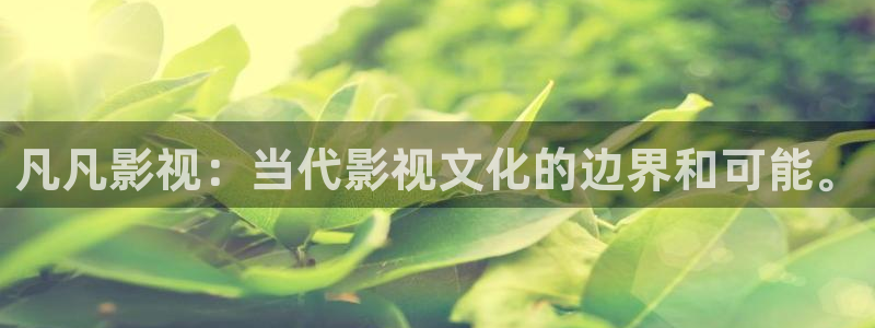 青苹果影院在线观看视频：凡凡影视：当代影视文化的边界和可能。